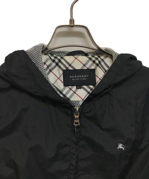 BURBERRY BLACK LABEL（バーバリーブラックレーベル）BURBERRY BLACK LABEL (バーバリーブラックレーベル) ナイロンジャケット ブラック サイズ:SIZE Lの古着・服飾アイテム