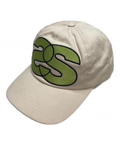 中古・古着通販】stussy (ステューシー) Sロゴ刺繍 キャップ ホワイト