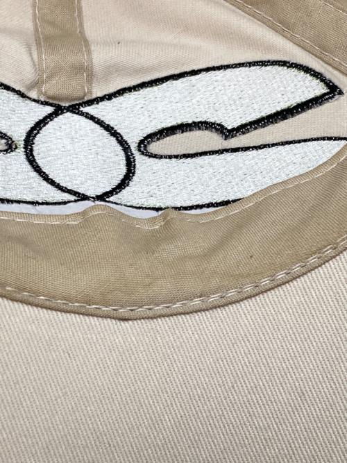 stussy（ステューシー）stussy (ステューシー) Sロゴ刺繍 キャップ ホワイトの古着・服飾アイテム