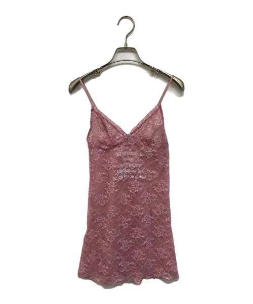 chinatsu aoyama（チナツ アオヤマ）chinatsu aoyama (チナツ アオヤマ) ビスチェ ピンク サイズ:SIZE Free 未使用品の古着・服飾アイテム