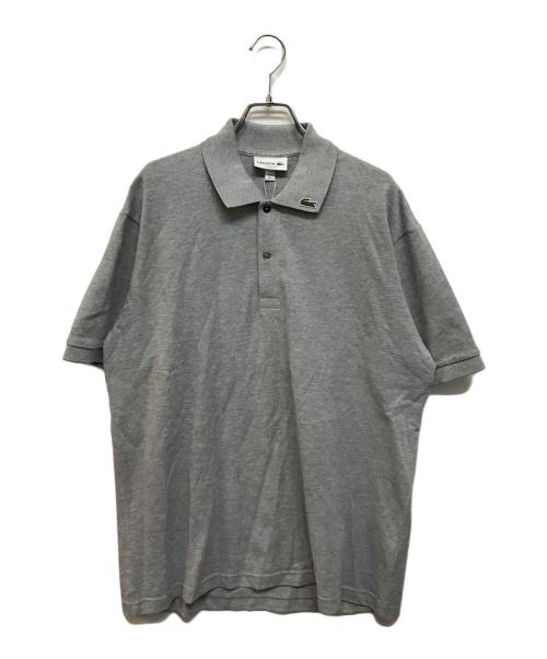 LACOSTE（ラコステ）LACOSTE (ラコステ) ポロシャツ グレー サイズ:L 未使用品の古着・服飾アイテム