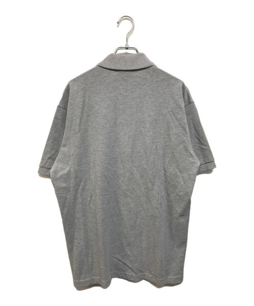LACOSTE（ラコステ）LACOSTE (ラコステ) ポロシャツ グレー サイズ:L 未使用品の古着・服飾アイテム