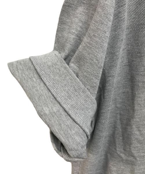 LACOSTE（ラコステ）LACOSTE (ラコステ) ポロシャツ グレー サイズ:L 未使用品の古着・服飾アイテム