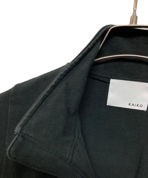 kaiko（カイコー）kaiko (カイコー) トレーニングブルゾン ブラック サイズ:Lの古着・服飾アイテム