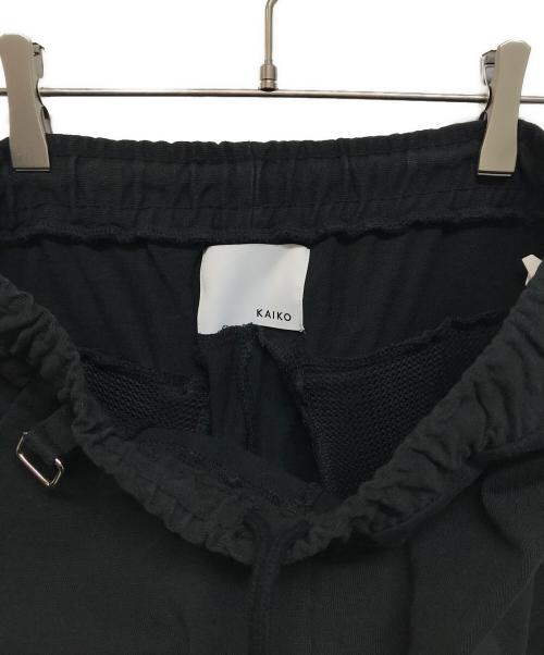 kaiko（カイコー）kaiko (カイコー) トレーニングパンツ ブラック サイズ:1の古着・服飾アイテム
