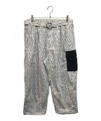 TIGHTBOOTH PRODUCTIONタイトブースプロダクション）の古着「レインドロップ ワークパンツ」｜ホワイト