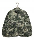 TIGHTBOOTH PRODUCTIONタイトブースプロダクション）の古着「RAIN CAMO BDU SWING TOP」｜グリーン