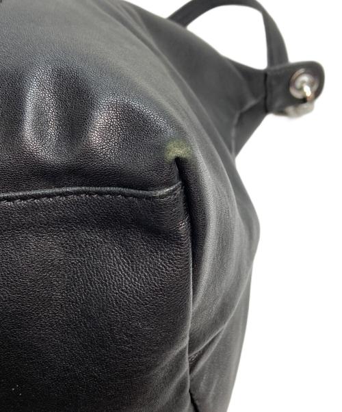 LONGCHAMP（ロンシャン）LONGCHAMP (ロンシャン) プリアージュ キュイール ブラックの古着・服飾アイテム