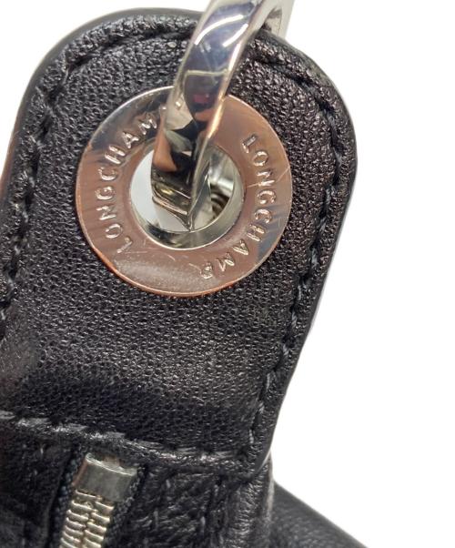 LONGCHAMP（ロンシャン）LONGCHAMP (ロンシャン) プリアージュ キュイール ブラックの古着・服飾アイテム