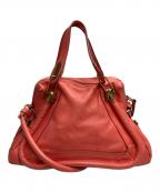 Chloeクロエ）の古着「パラティ ショルダーバッグ」｜ピンク