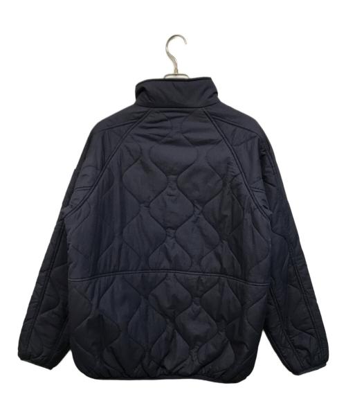 ALPHA（アルファ）ALPHA (アルファ) マイクロリップ キルティングコールドジャケット ネイビー サイズ:Mの古着・服飾アイテム