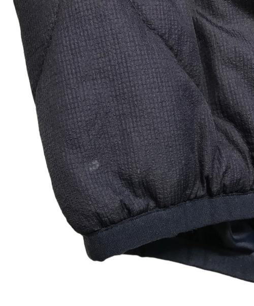 ALPHA（アルファ）ALPHA (アルファ) マイクロリップ キルティングコールドジャケット ネイビー サイズ:Mの古着・服飾アイテム