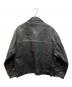 VERA PELLE (ベラペレ) シングルレザージャケット ブラック サイズ:L：9000円