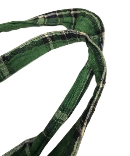 R&D.M.Co-OLDMAN'S TAILOR（オールドマンズテイラー）R&D.M.Co-OLDMAN'S TAILOR (オールドマンズテイラー) トートバッグ グリーンの古着・服飾アイテム