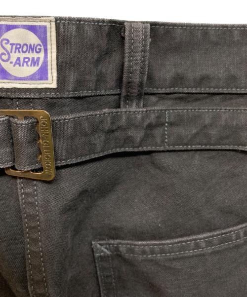 JOHN GLUCKOW by WAREHOUSE（ジョングラッコーバイウェアハウス）JOHN GLUCKOW by WAREHOUSE (ジョングラッコーバイウェアハウス) Ironworkers Trousers ブラック サイズ:W29の古着・服飾アイテム