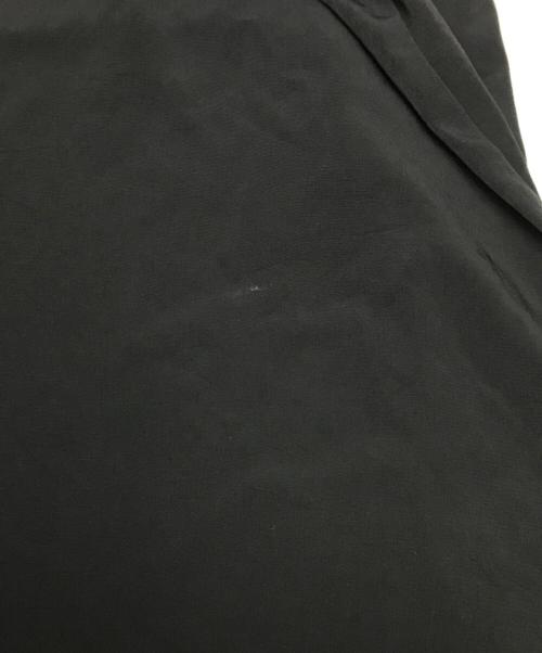Yohji Yamamoto collections（ヨウジヤマモトコレクションズ）Yohji Yamamoto collections (ヨウジヤマモトコレクションズ) 25SS TA/PE CREPE DE CHINE SKIRT-LIKE GATHER PANTS ブラック サイズ:1の古着・服飾アイテム