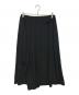Yohji Yamamoto collections (ヨウジヤマモトコレクションズ) 25SS TA/PE CREPE DE CHINE SKIRT-LIKE GATHER PANTS ブラック サイズ:1：27000円