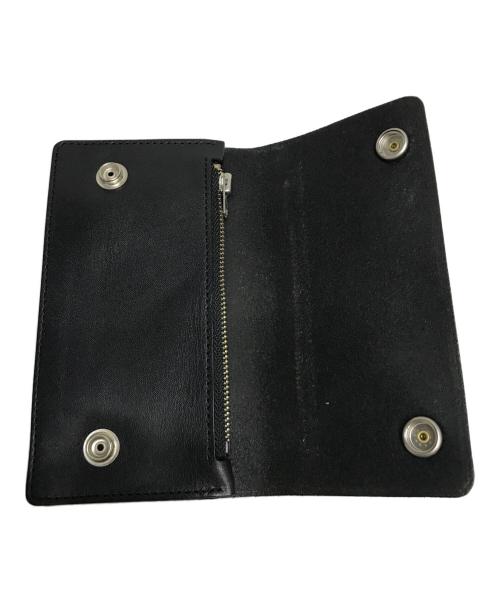 TATTOO YAMADA STUDIO（タトゥースタジオヤマダ）TATTOO YAMADA STUDIO (タトゥースタジオヤマダ) TSY ORIGINAL TRACKER WALLET ブラックの古着・服飾アイテム