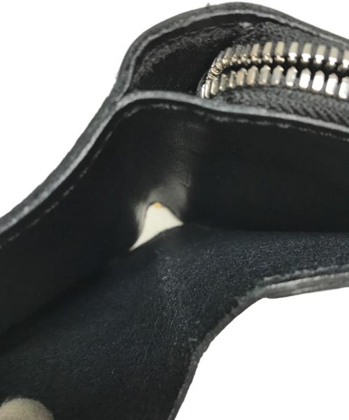 RED MOON（レッドムーン）RED MOON (レッドムーン) ショートウォレット ブラックの古着・服飾アイテム