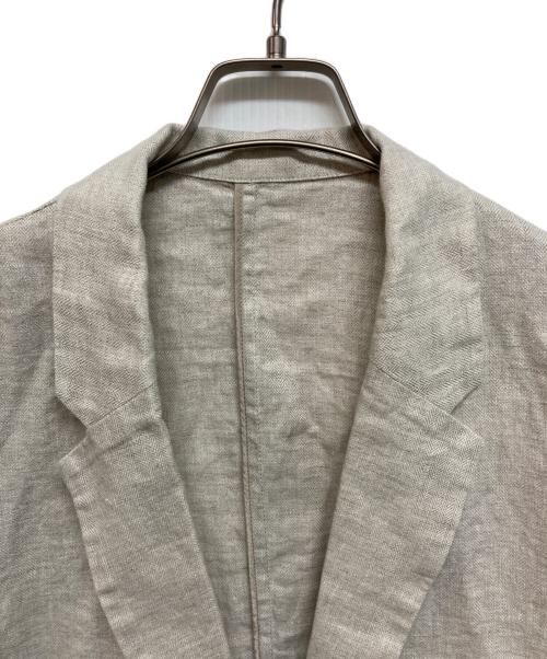 Spick and Span（スピック＆スパン）Spick and Span (スピックアンドスパン) 25SS リネンエアリージャケット ベージュ サイズ:SIZE 36の古着・服飾アイテム