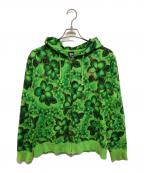 stussyステューシー）の古着「ジップパーカー」｜グリーン
