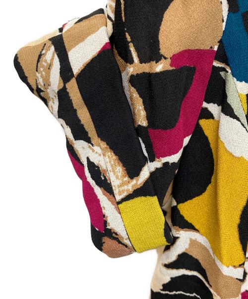 DIANE VON FURSTENBERG（ダイアンフォンファステンバーグ）DIANE VON FURSTENBERG (ダイアンフォンファステンバーグ) カシュクールシルクワンピース ブラック サイズ:2の古着・服飾アイテム