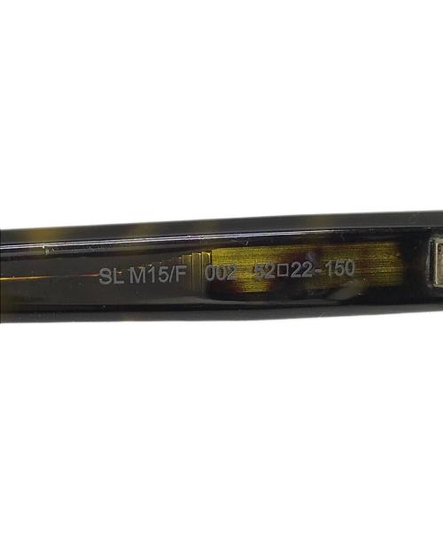 Saint Laurent Paris（サンローランパリ）Saint Laurent Paris (サンローランパリ) サングラス ブラック×ブラウン サイズ:52□22-150の古着・服飾アイテム