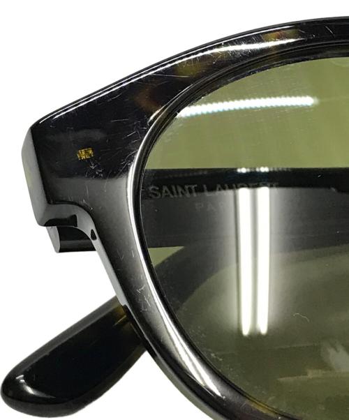 Saint Laurent Paris（サンローランパリ）Saint Laurent Paris (サンローランパリ) サングラス ブラック×ブラウン サイズ:52□22-150の古着・服飾アイテム