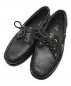 G.H.BASSジーエイチバス）の古着「デッキシューズ」｜ブラック