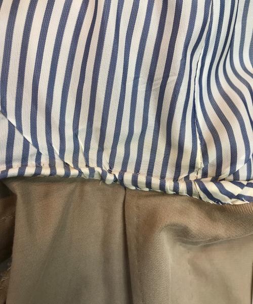 TOMORROW LAND PILGRIM（トゥモローランド ピルグリム）TOMORROW LAND PILGRIM (トゥモローランド ピルグリム) コットンツイル 2Bテーラードジャケット ベージュ サイズ:44の古着・服飾アイテム