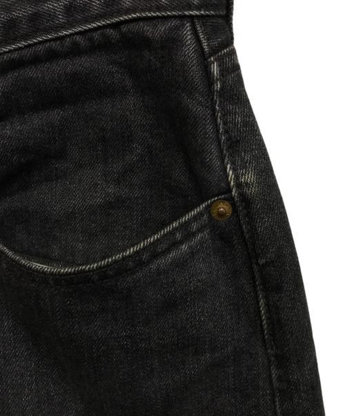 CIOTA（シオタ）CIOTA (シオタ) ブラックスビンコットン13.5oz テーパードデニム ブラック サイズ:33の古着・服飾アイテム