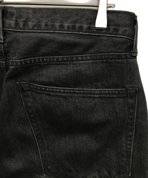 CIOTA（シオタ）CIOTA (シオタ) ブラックスビンコットン13.5oz テーパードデニム ブラック サイズ:33の古着・服飾アイテム