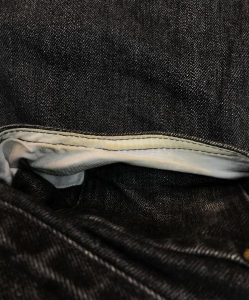 CIOTA（シオタ）CIOTA (シオタ) ブラックスビンコットン13.5oz テーパードデニム ブラック サイズ:33の古着・服飾アイテム