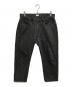 CIOTA（シオタ）の古着「ブラックスビンコットン13.5oz テーパードデニム」｜ブラック