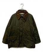 Barbourバブアー）の古着「中綿ジャケット」｜カーキ