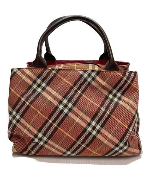 BURBERRY BLUE LABEL（バーバリー ブルー レーベル）BURBERRY BLUE LABEL (バーバリーロンドンブルーレーベル) ハンドバッグ ベージュの古着・服飾アイテム