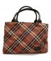 BURBERRY BLUE LABEL（バーバリーロンドンブルーレーベル）の古着「ハンドバッグ」｜ベージュ