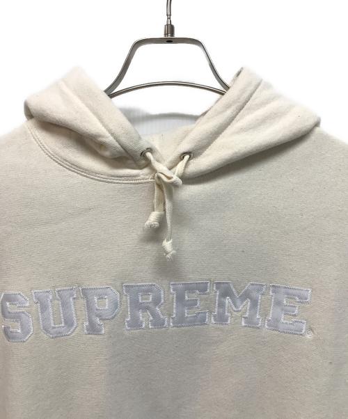SUPREME（シュプリーム）SUPREME (シュプリーム) Collegiate Hooded Sweatshirt アイボリー サイズ:SIZE Ｍの古着・服飾アイテム
