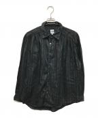 AiEエーアイイー）の古着「PAINTER SHIRT FLORAL ST」｜ブラック