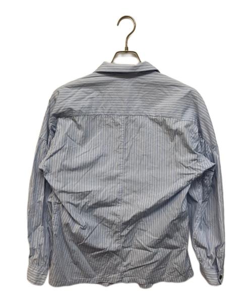 NEMETH（ネメス）Nemeth (ネメス) Typewriter SHIRT ブルー サイズ:Mの古着・服飾アイテム