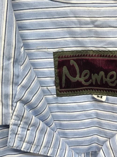 NEMETH（ネメス）Nemeth (ネメス) Typewriter SHIRT ブルー サイズ:Mの古着・服飾アイテム