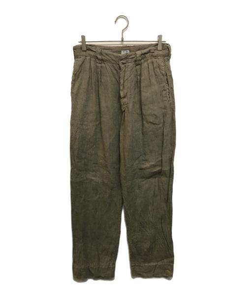 C.P COMPANY（シーピーカンパニー）C.P COMPANY (シーピーカンパニー) リネンパンツ ベージュ サイズ:SIZE 48の古着・服飾アイテム