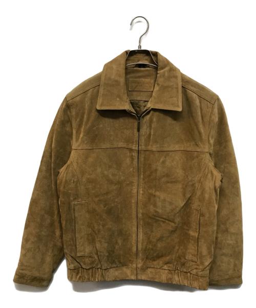 JOHN ASHFORD（ジョン アッシュフォード）JOHN ASHFORD (ジョン アッシュフォード) スウェード レザージャケット ベージュ サイズ:Sの古着・服飾アイテム