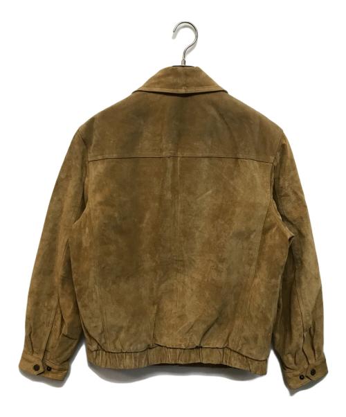 JOHN ASHFORD（ジョン アッシュフォード）JOHN ASHFORD (ジョン アッシュフォード) スウェード レザージャケット ベージュ サイズ:Sの古着・服飾アイテム