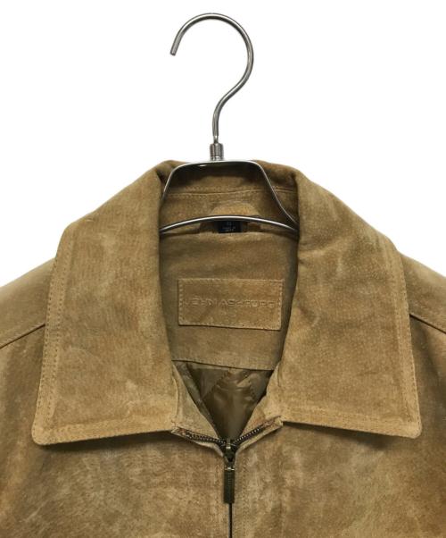 JOHN ASHFORD（ジョン アッシュフォード）JOHN ASHFORD (ジョン アッシュフォード) スウェード レザージャケット ベージュ サイズ:Sの古着・服飾アイテム