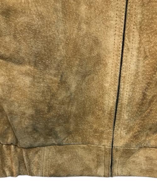 JOHN ASHFORD（ジョン アッシュフォード）JOHN ASHFORD (ジョン アッシュフォード) スウェード レザージャケット ベージュ サイズ:Sの古着・服飾アイテム