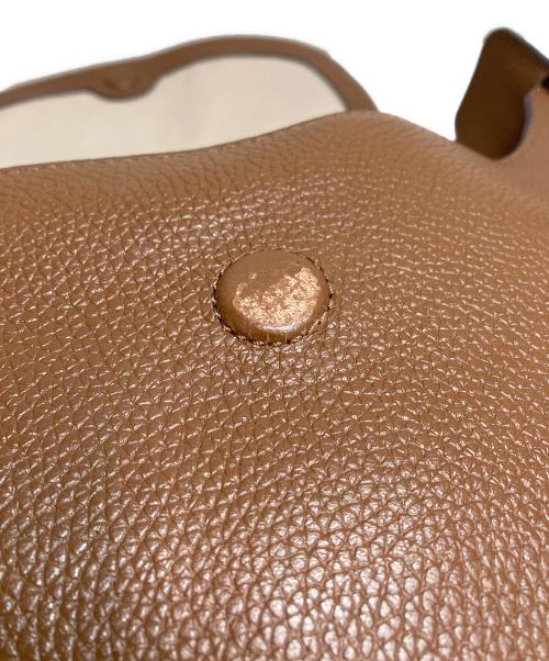 MARC JACOBS（マークジェイコブズ）MARC JACOBS (マーク ジェイコブス) Groove Hobo Webbingレザーショルダーバッグ ブラウンの古着・服飾アイテム