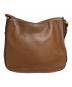 MARC JACOBS (マーク ジェイコブス) Groove Hobo Webbingレザーショルダーバッグ ブラウン：16000円