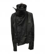 EKAMエカム）の古着「変形ライダースジャケット」｜ブラック