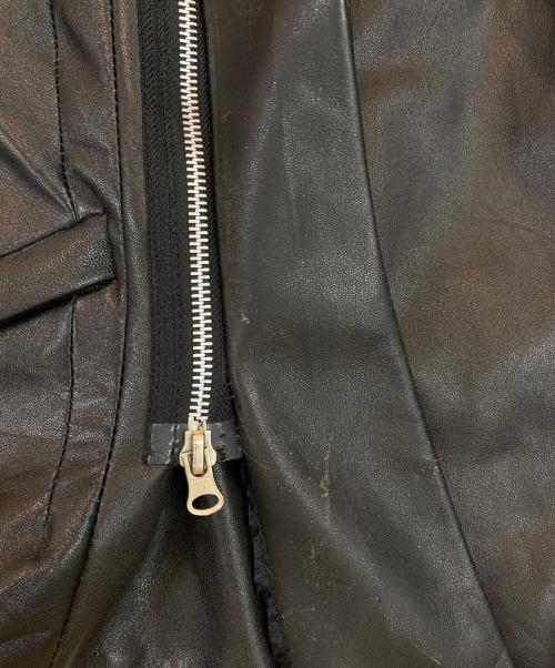 EKAM（エカム）EKAM (エカム) 変形ライダースジャケット ブラック サイズ:SIZE Ｓの古着・服飾アイテム